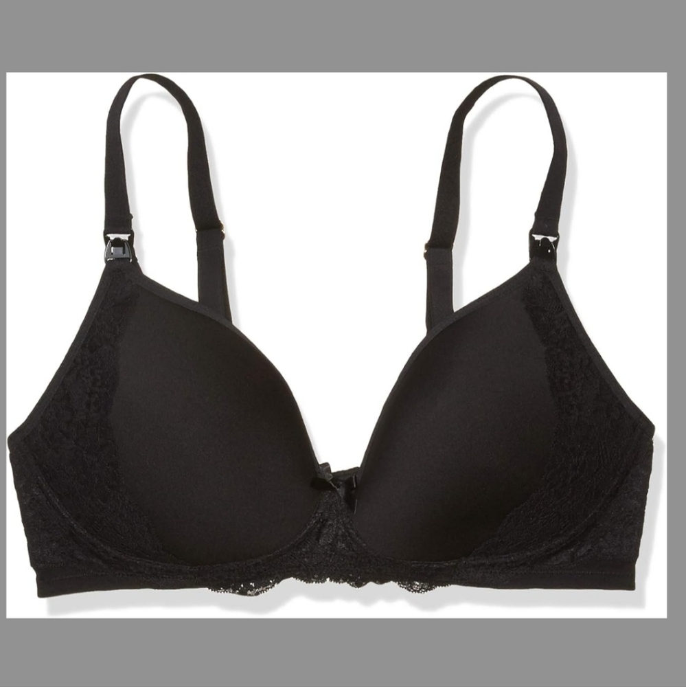 Rosie Pope Women's Maternity Pip N Vine Wireless Lightly Lined Nursing Bra 36B
